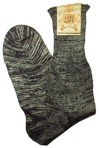 1940s NEVER WORN Mens Green & Silver  Socks for a 7-7.5 shoe