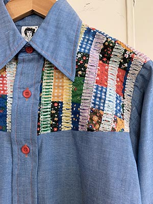 Sazz Vintage Clothing: (M) Mens Vintage 70s Disco Shirt