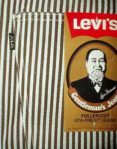 (44x34 Tall) New! 70s BIG MAN LEVI'S (big e) 