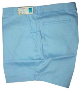 <strong>(w36) men's 1970s SHORTS</strong> Sky Blue & Unworn!