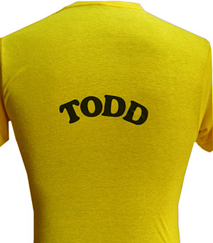 (XS-smaller M) TODD's vintage CHEERIOS tshirt. super soft & thin. very awesome!