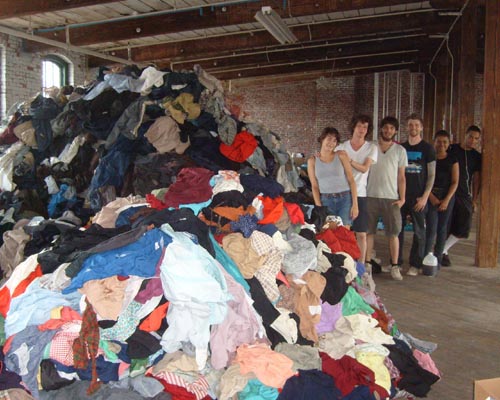 The weekend crew + 4,000 lbs. of blazers