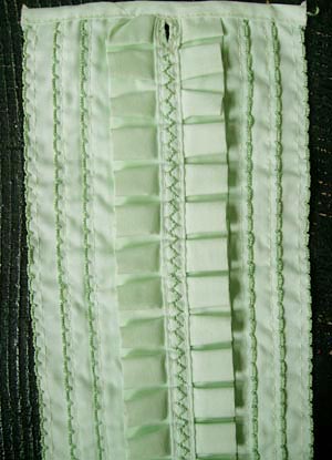 Vintage 1970s detachable TUXEDO RUFFLES- pick your colour/style!