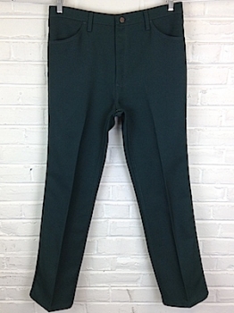 (44X32) BIG MAN Vintage 70's dark blue Polyester Disco men's pants!
