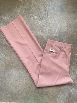 (40x38) BIGMAN Vintage 70s Disco Pants. Mauve. Never Worn.