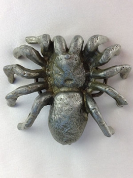 Vintage Spider Belt Buckle. Creepy Tarantula!
